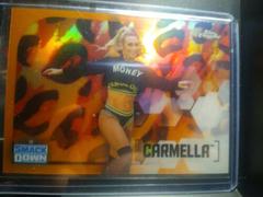 Carmella [Orange] Wrestling Cards 2020 Topps WWE Chrome Prices