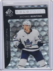 Michael Bunting Hockey Cards 2022 SP Authentic Holofoils Prices