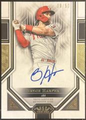Bryce Harper [Silver Ink] #T1A-BH Baseball Cards 2023 Topps Tier One Autographs Prices