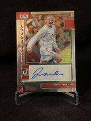 David Beckham Soccer Cards 2022 Panini Donruss Signature Series Prices