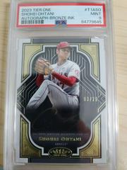 Shohei Ohtani [Bronze Ink] #T1A-SO Baseball Cards 2023 Topps Tier One Autographs Prices