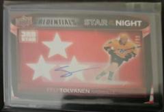 Eeli Tolvanen [Autograph] #3S-7 Hockey Cards 2021 Upper Deck Credentials 3rd Star of the Night Prices