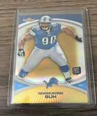 Ndamukong Suh [Gold Refractor] Football Cards 2010 Topps Finest Prices
