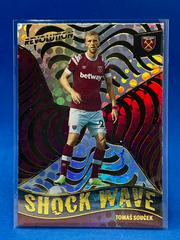 Tomas Soucek #38 Soccer Cards 2022 Panini Revolution Premier League Shock Wave Prices