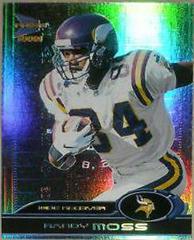 Randy Moss [Premiere Date] #51 Football Cards 2000 Pacific Prism Prospects Prices