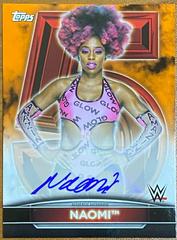 Naomi [Orange] Wrestling Cards 2021 Topps WWE Women's Division Autographs Prices