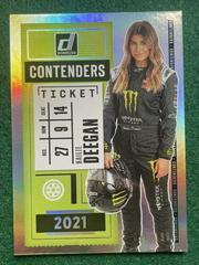 Hailie Deegan [Holographic] #CON1 Racing Cards 2021 Panini Donruss Nascar Contenders Prices