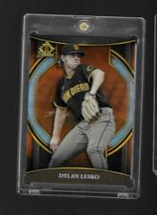 Dylan Lesko [Orange] #BI-22 Baseball Cards 2023 Bowman Chrome Invicta Prices