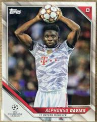 Alphonso Davies [SP] #46 Soccer Cards 2021 Topps UEFA Champions League Prices