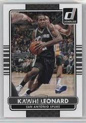 Kawhi Leonard Basketball Cards 2014 Panini Donruss Prices
