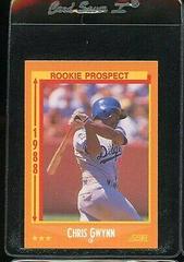 Chris Gwynn #640 Baseball Cards 1988 Score Glossy Prices