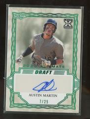 Austin Martin [Emerald Spectrum] Baseball Cards 2020 Leaf Ultimate Autographs Prices
