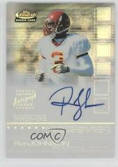 Ron Johnson [Certified Autograph Refractor] #130 Football Cards 2002 Topps Finest Prices