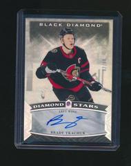 Brady Tkachuk [Purple Diamond Relic] #BDS-BT Hockey Cards 2023 Upper Deck Black Diamond Stars Autograph Prices