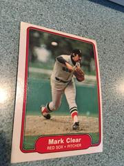Mark Clear Baseball Cards 1982 Fleer Prices