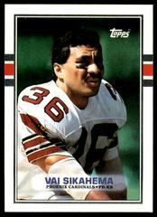 Vai Sikahema Football Cards 1989 Topps Prices