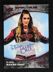 Dr. Britt Baker [Beach Autograph] #83 Wrestling Cards 2021 Upper Deck AEW Spectrum Prices