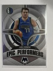 Luka Doncic #1 Basketball Cards 2021 Panini Mosaic Epic Performers Prices