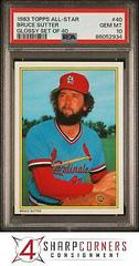 Bruce Sutter #40 Baseball Cards 1983 Topps All Star Glossy Set of 40 Prices