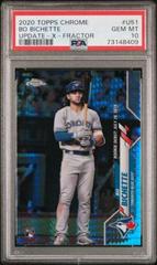 Bo Bichette [Xfractor] Baseball Cards 2020 Topps Chrome Update Prices