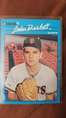 John Burkett #12 Baseball Cards 1990 Donruss Best NL Prices