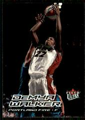 DeMya Walker #103 Basketball Cards 2000 Ultra WNBA Prices