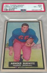 Arnold Burwitz [UN Rubbed] #69 Football Cards 1951 Topps Magic Prices
