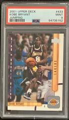 Kobe Bryant [Jumping] #433 Basketball Cards 2001 Upper Deck Prices