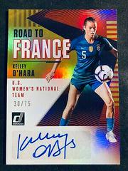 Kelley O'Hara [Gold] Soccer Cards 2018 Panini Donruss Road to France Autographs Prices