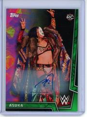Asuka [Green Autograph] #3 Wrestling Cards 2018 Topps WWE Women's Division Prices