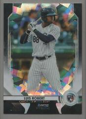 Luis Robert [Black Atomic Refractor] #BSR-80 Baseball Cards 2020 Bowman Sterling Prices