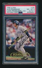 Alex Rodriguez [Fleer Promotional Sample Autograph] Baseball Cards 1998 Ultra Prices