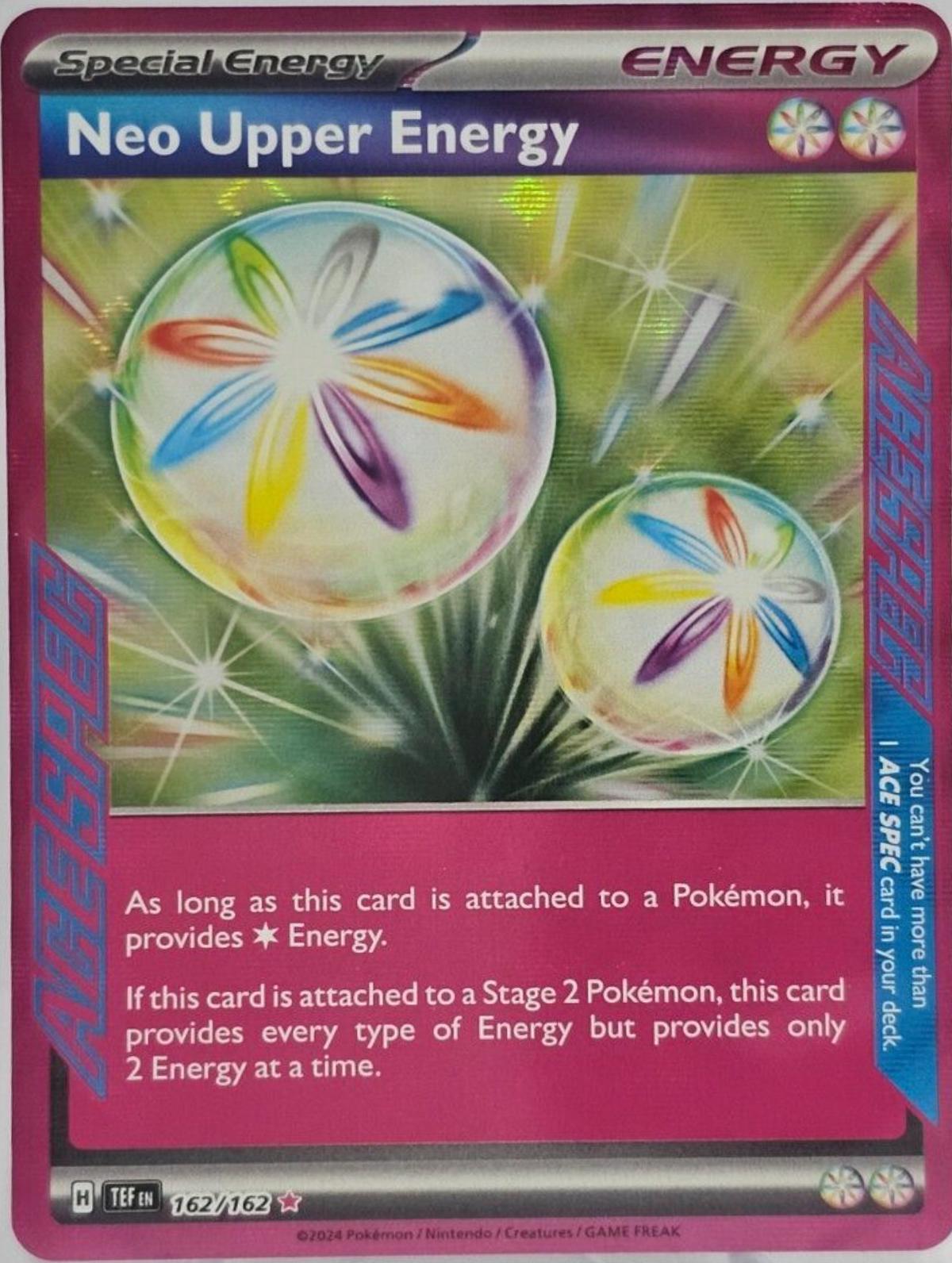 Neo Upper Energy 162 Prices | Pokemon Temporal Forces | Pokemon Cards