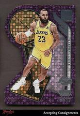 LeBron James [Blue] #8 Basketball Cards 2023 Panini Crown Royale Hand Crafted Prices