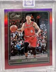 Alex Caruso [Red] #89 Basketball Cards 2021 Panini One and One Prices