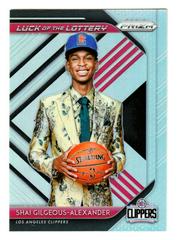 Shai Gilgeous Alexander [Silver Prizm] Basketball Cards 2018 Panini Prizm Luck of the Lottery Prices