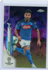 Lorenzo Insigne [Purple Refractor] Soccer Cards 2019 Topps Chrome UEFA Champions League Prices