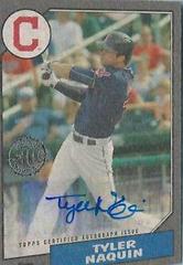 Tyler Naquin [Ash Wood] #1987A-TN Baseball Cards 2017 Topps 1987 Autographs Prices