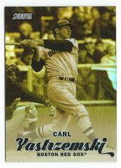 Carl Yastrzemski [Gold Minted] Baseball Cards 2017 Stadium Club Chrome Prices