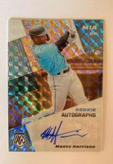 Monte Harrison #RAM-MH Baseball Cards 2021 Panini Mosaic Rookie Autographs Prices