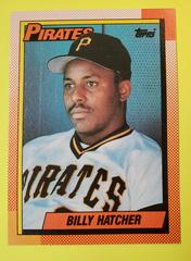 Billy Hatcher #119 Baseball Cards 1990 Topps Tiffany Prices