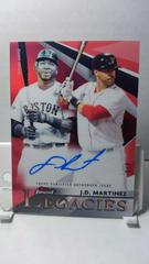 J.D. Martinez [Red Refractor] Baseball Cards 2021 Topps Finest Legacies Autographs Prices
