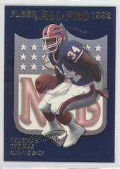 Thurman Thomas #8 Football Cards 1992 Fleer All Pro Prices