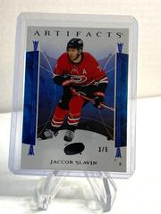 Jaccob Slavin [Black] Hockey Cards 2022 Upper Deck Artifacts Prices