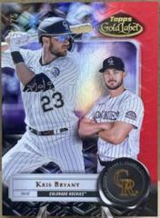 Kris Bryant [Class 1 Red] #36 Baseball Cards 2022 Topps Gold Label Prices
