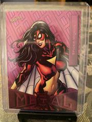 Spider-Woman [Pink] #87 Marvel 2022 Metal Universe Spider-Man Prices