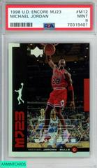 Michael Jordan #M12 Basketball Cards 1998 Upper Deck Encore MJ23 Prices