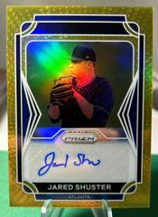 Jared Shuster [Gold Prizm] Baseball Cards 2021 Panini Prizm Draft Picks Autographs Prices