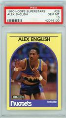 Alex English Basketball Cards 1990 Hoops Superstars Prices