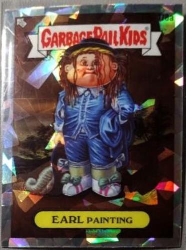 EARL Painting [Atomic Refractor] #178a 2022 Garbage Pail Kids Chrome